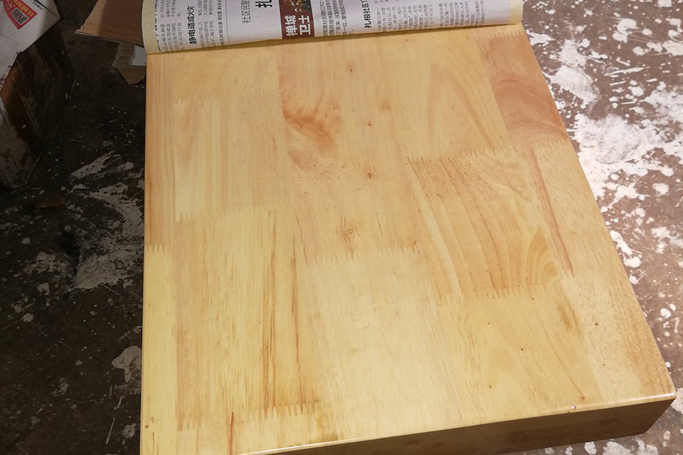 Oak finger joint board pedal 5